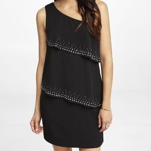 Express studded three tiered dress